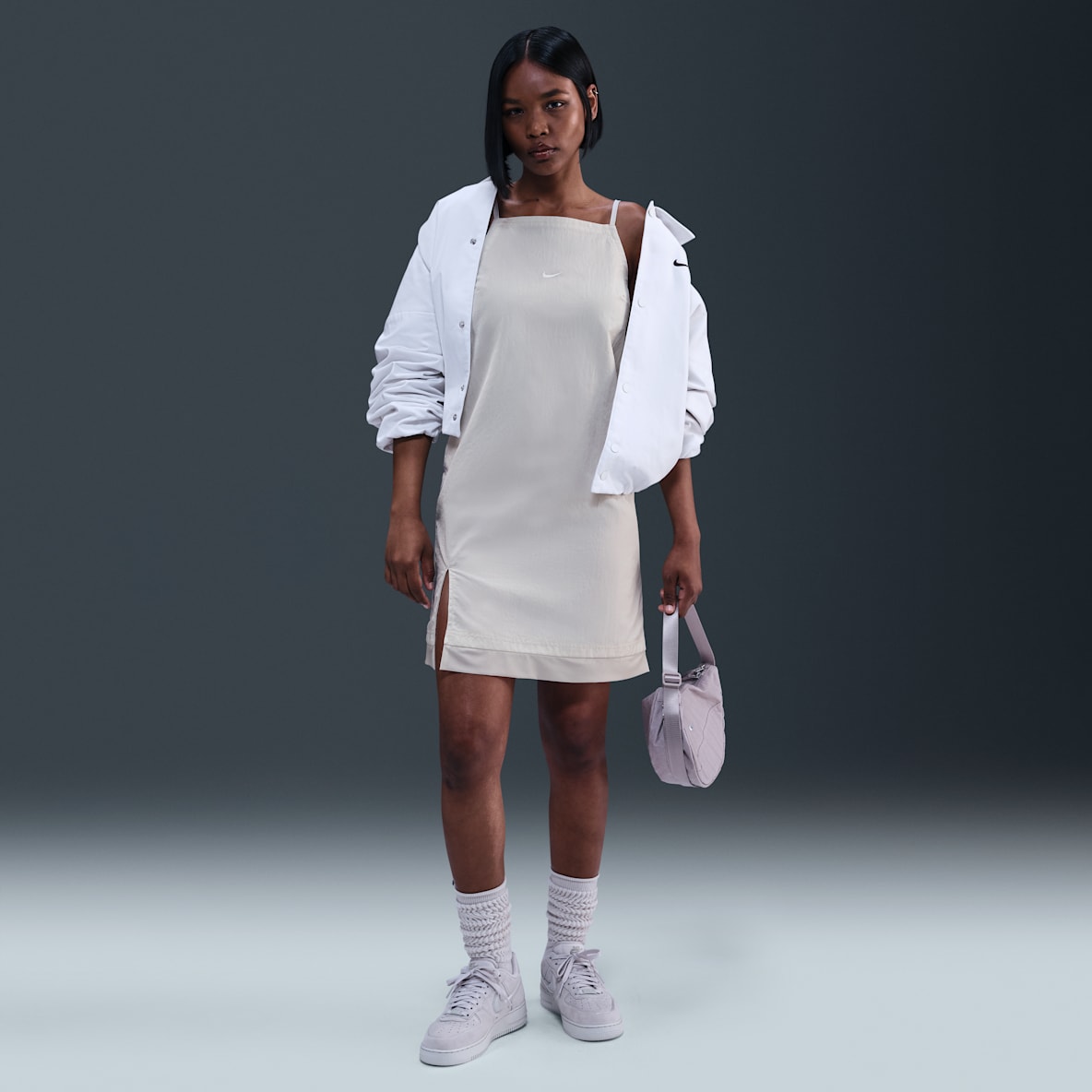 Nike Sportswear Nike Sportswear Vestido Cami de tejido Woven para mujer