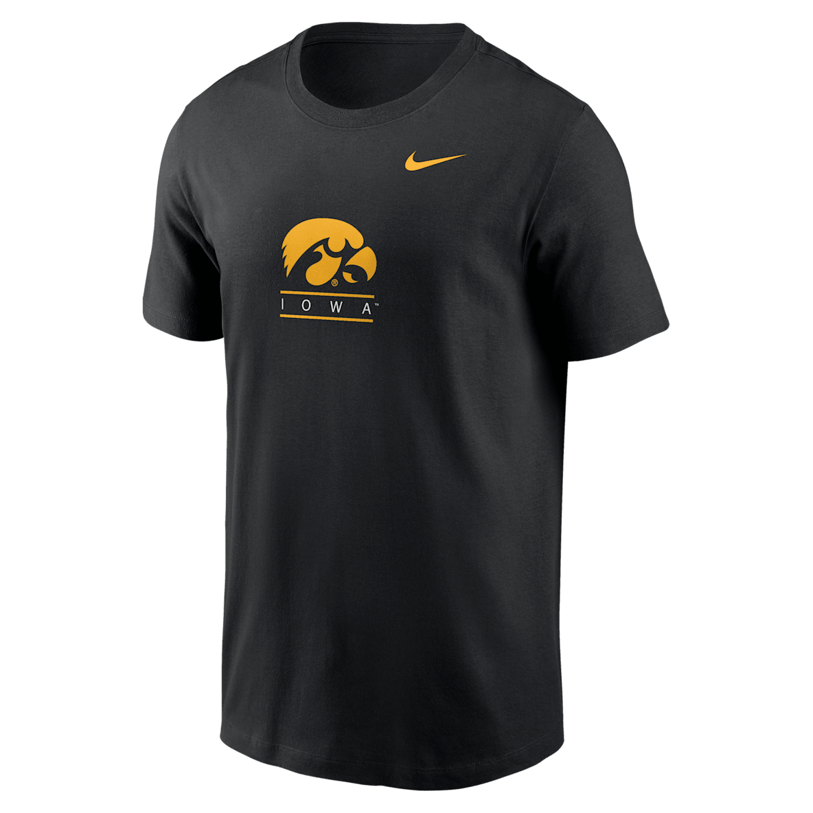 Iowa Hawkeyes Iowa Hawkeyes Playera universitaria Nike para hombre
