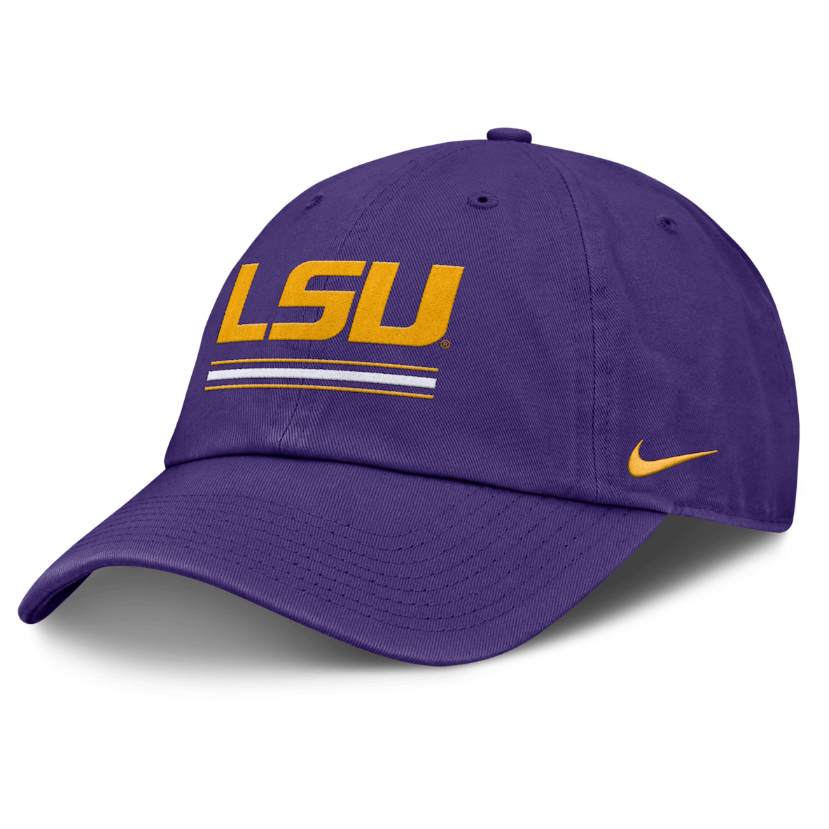 LSU Primetime Campus Club Men's Nike College Adjustable Hat