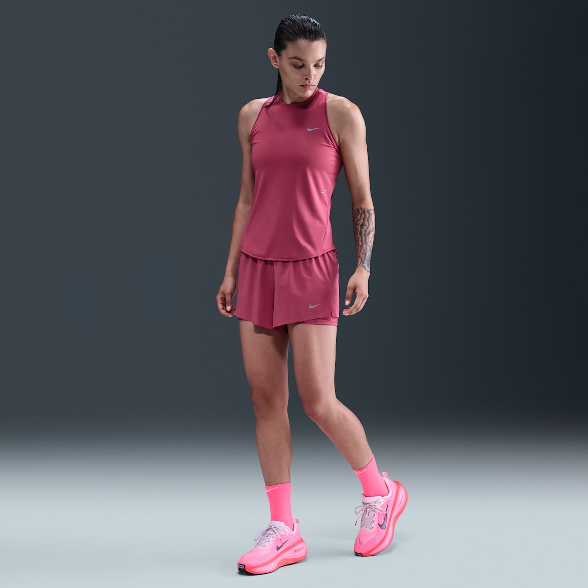 Nike Swift Nike Swift Women's Dri-FIT Mid-Rise 2-in-1 Running Shorts