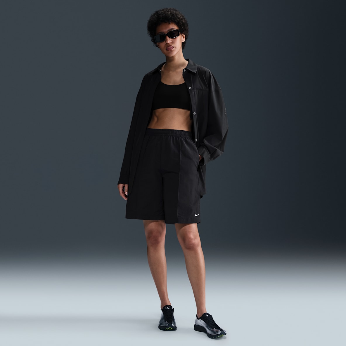 Nike Sportswear Everything Wovens Nike Sportswear Everything Wovens Women's High-Waisted 23cm (approx.) Shorts