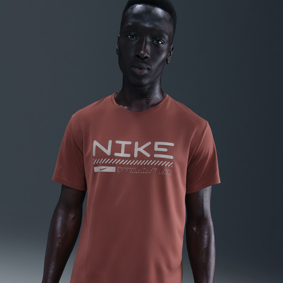 Nike Miler Nike Miler Men's Winterized Short-Sleeve Running Top