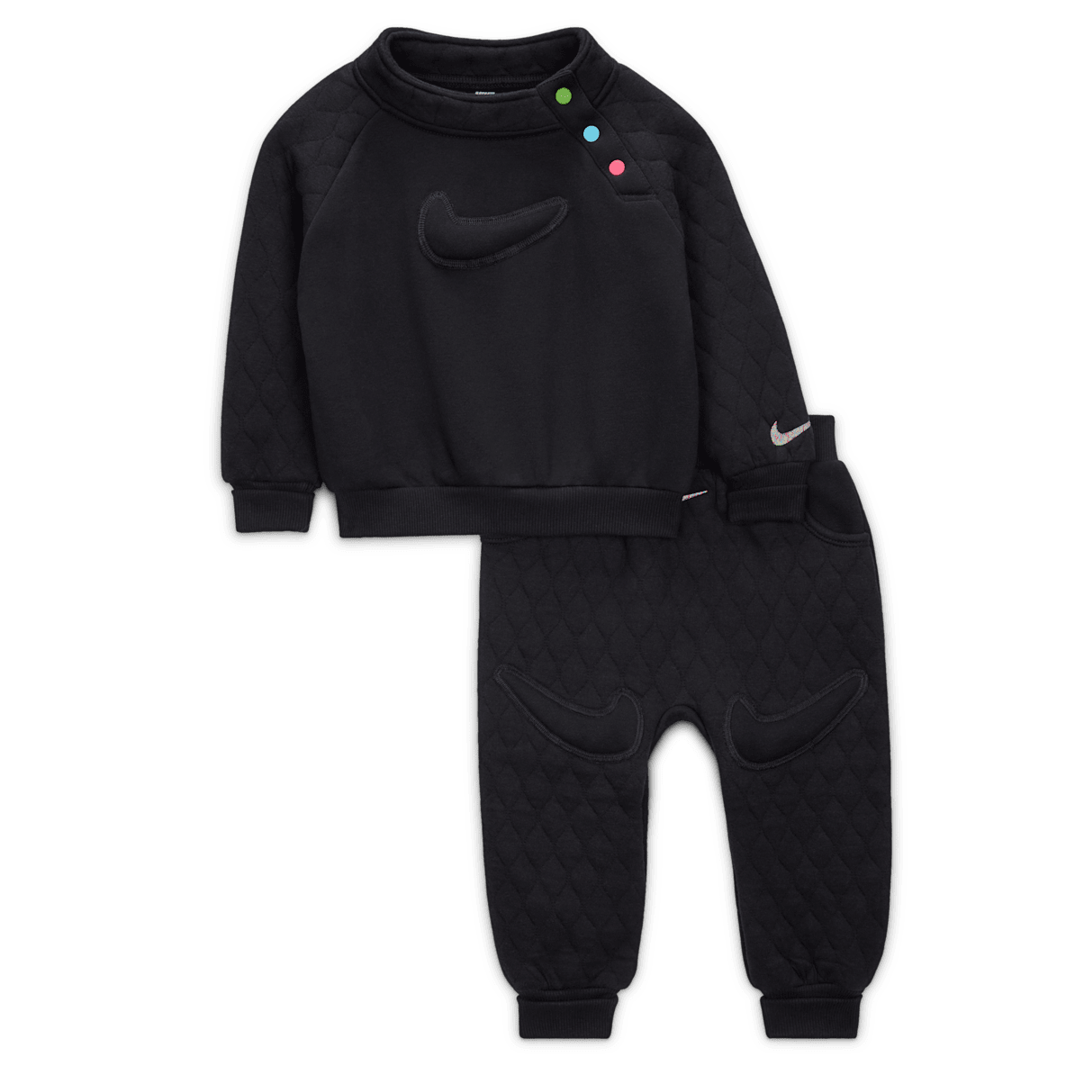 Nike Ready, Set! Nike Ready, Set! Conjunto de 2 piezas de joggers para bebé (de 12 a 24 meses)