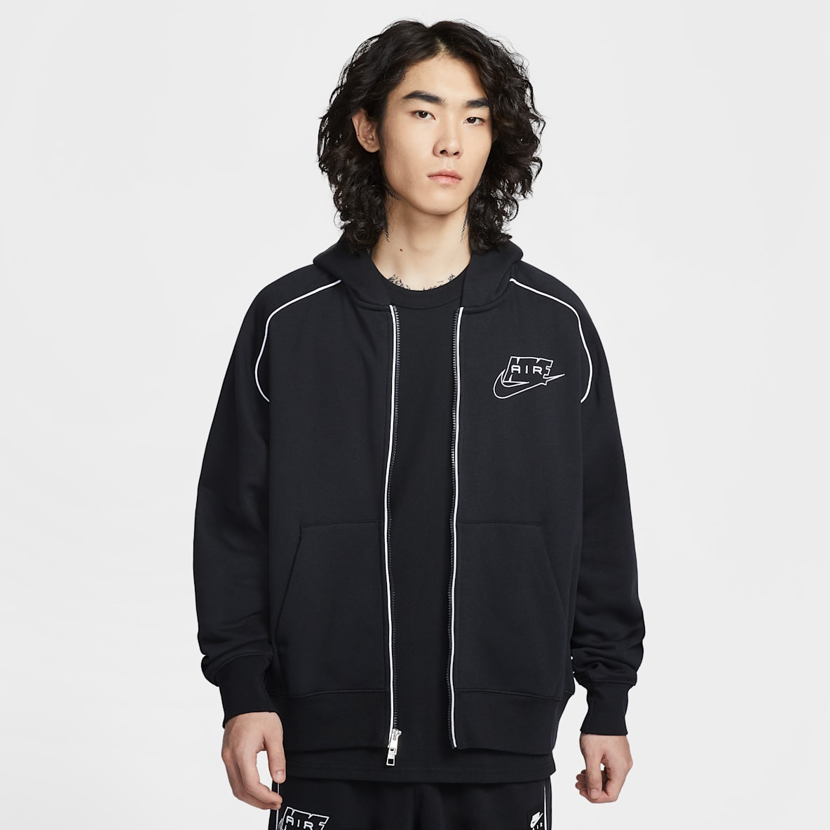 나이키 에어 남성 풀집 플리스 후디