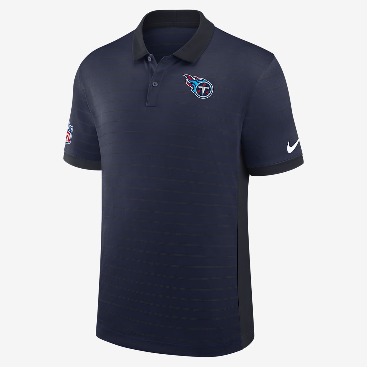 Tennessee Titans Sideline Victory Stripe Men's Nike Dri-FIT NFL Polo