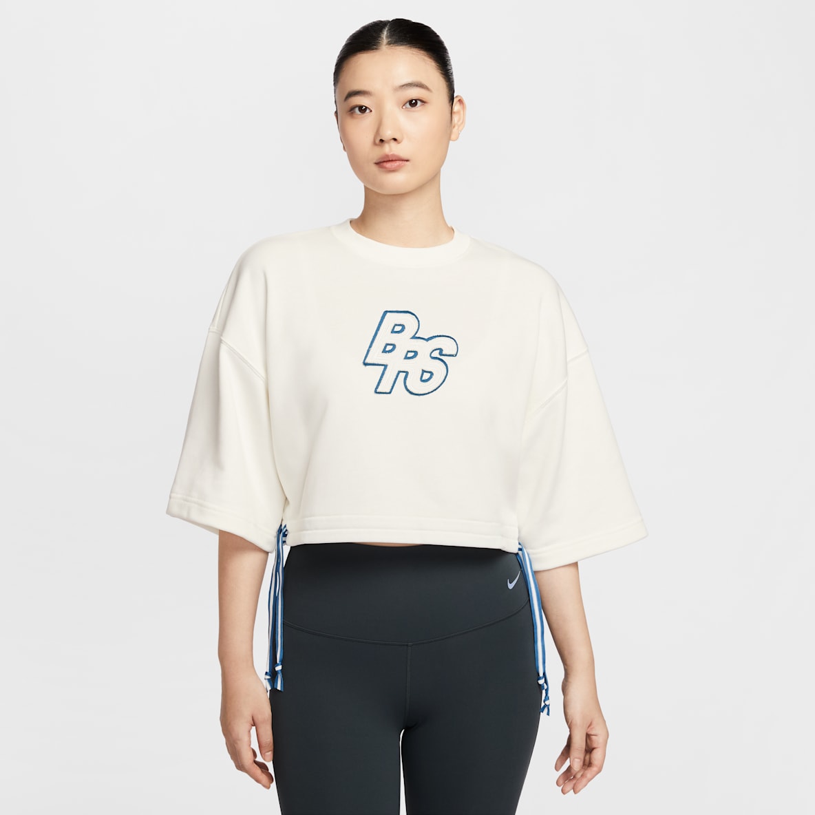 Nike Sportswear Phoenix Fleece Nike Sportswear Phoenix Fleece Women's Short-Sleeve Cropped French Terry Top