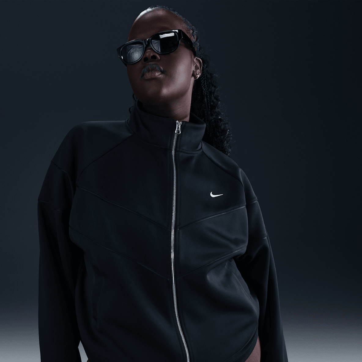 Nike Sportswear Windrunner Nike Sportswear Windrunner Chamarra tejida para mujer (Talla grande)