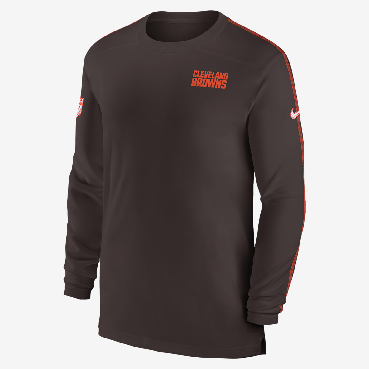 Cleveland Browns Sideline Coach Cleveland Browns Sideline Coach Men's Nike Dri-FIT NFL Long-Sleeve Top