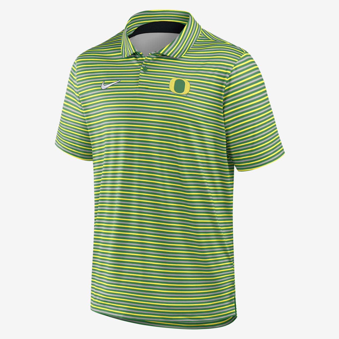 Oregon Tour Stripe Polo universitario Nike Dri-FIT para hombre