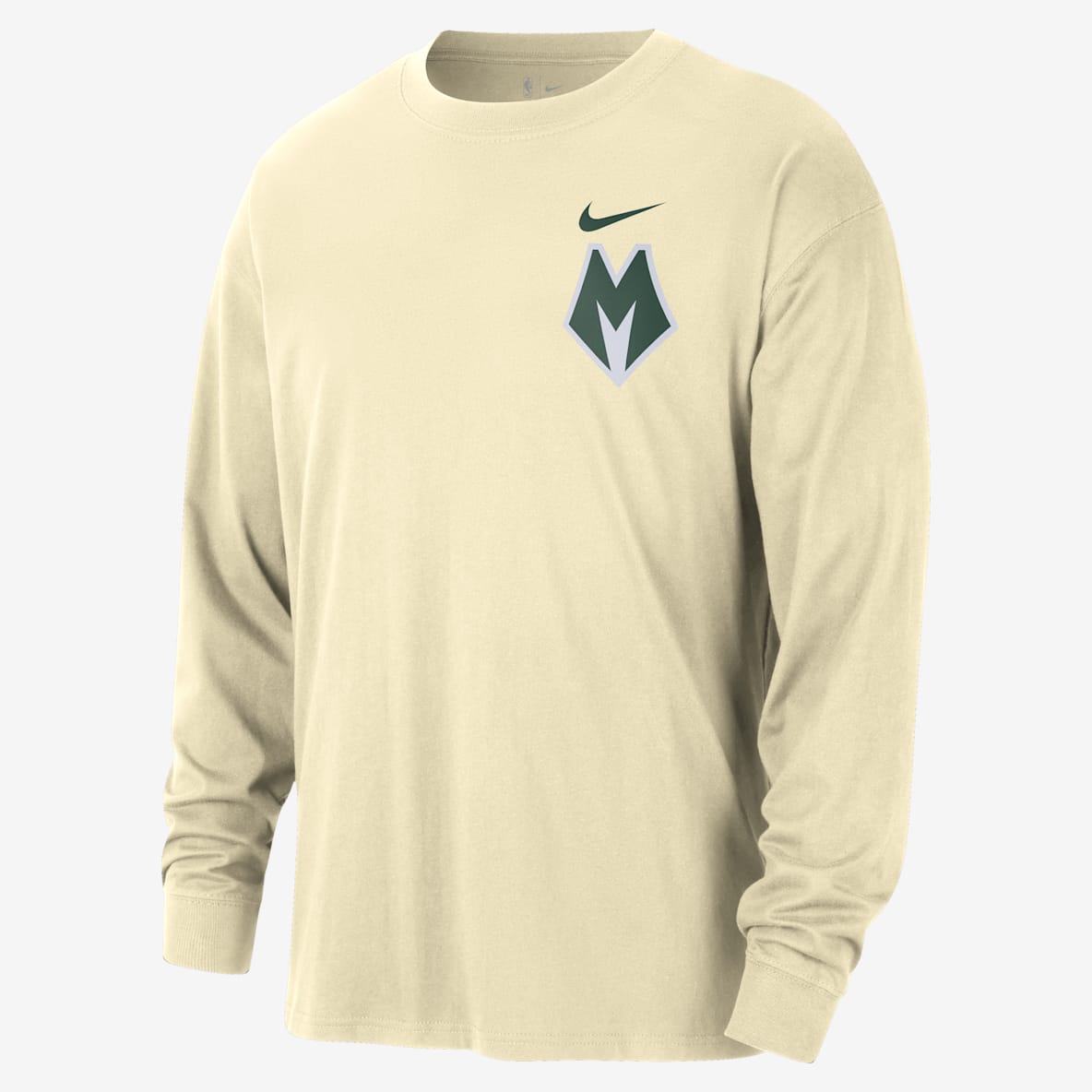 Milwaukee Bucks Essential City Edition Men's Nike NBA Long-Sleeve T-Shirt