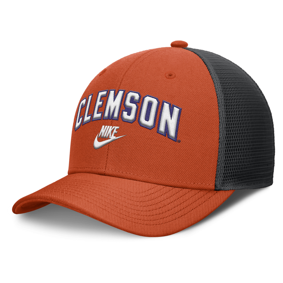 Clemson Legacy Arch Rise Clemson Legacy Arch Rise Men's Nike Dri-FIT College Trucker Adjustable Hat