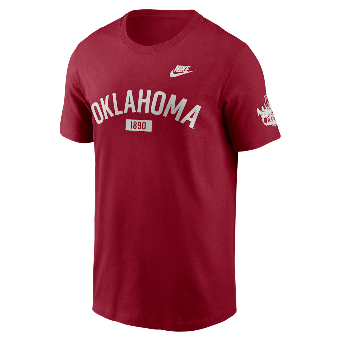 Oklahoma Legacy Arch 2-Hit Oklahoma Legacy Arch 2-Hit Men's Nike College T-Shirt