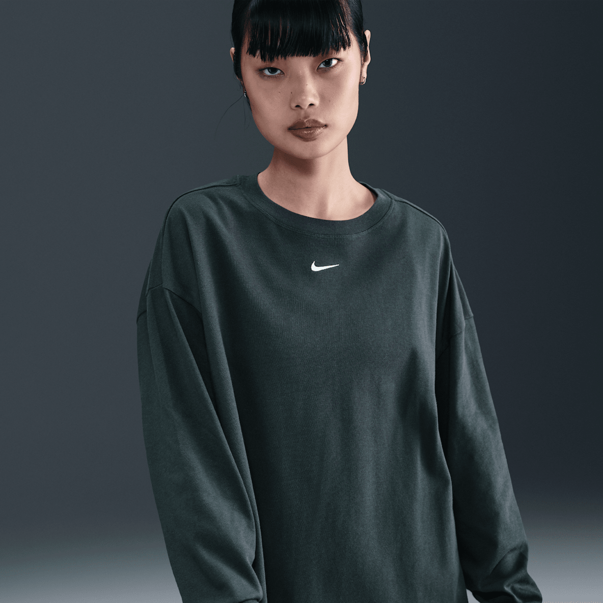 Nike Sportswear Essential Nike Sportswear Essential Playera de manga larga oversized para mujer