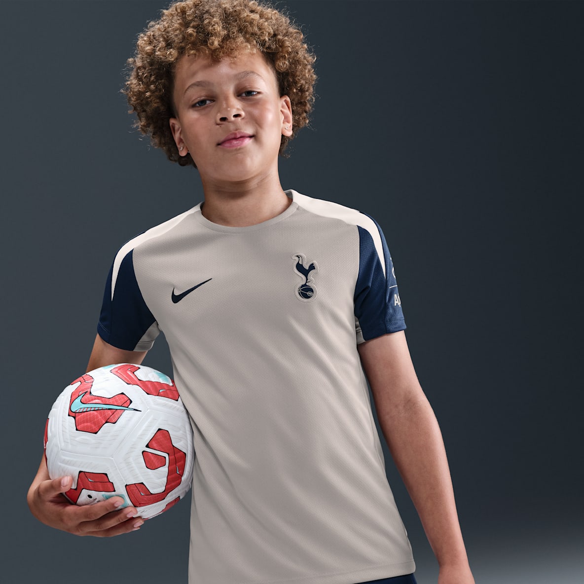 Tottenham Hotspur Strike Tottenham Hotspur Strike Nike Dri-FIT rövid ujjú futballfelső nagyobb gyerekeknek