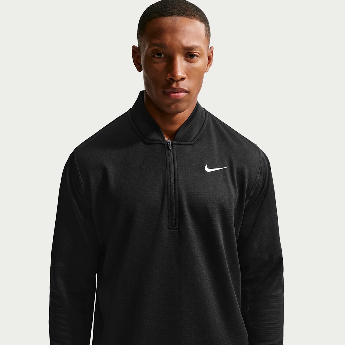 Nike Velocity Nike Velocity Maglia da golf con zip a metà lunghezza Therma-FIT – Uomo