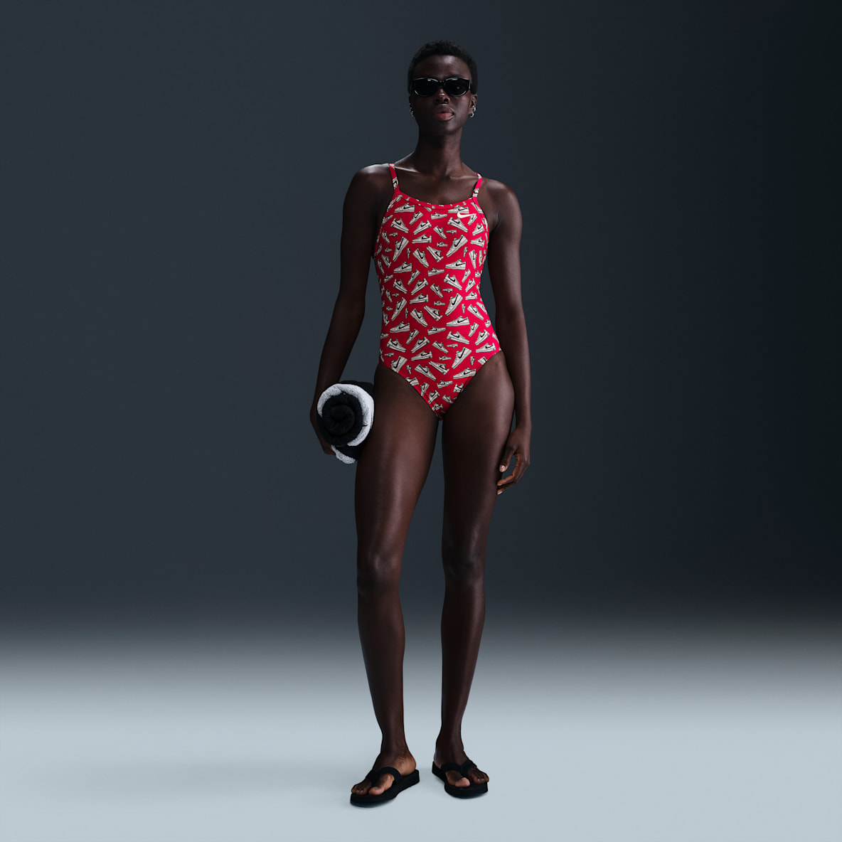 Nike Swim HydraStrong Nike Swim HydraStrong Traje de baño de una sola pieza de espalda deportiva para mujer