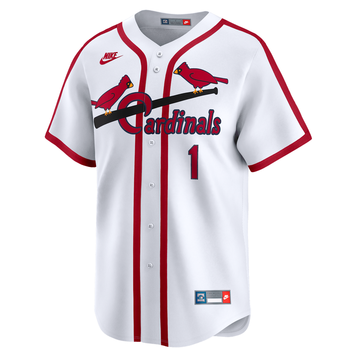 Ozzie Smith St. Louis Cardinals Cooperstown Ozzie Smith St. Louis Cardinals Cooperstown Jersey Nike Dri-FIT ADV de la MLB Limited para hombre