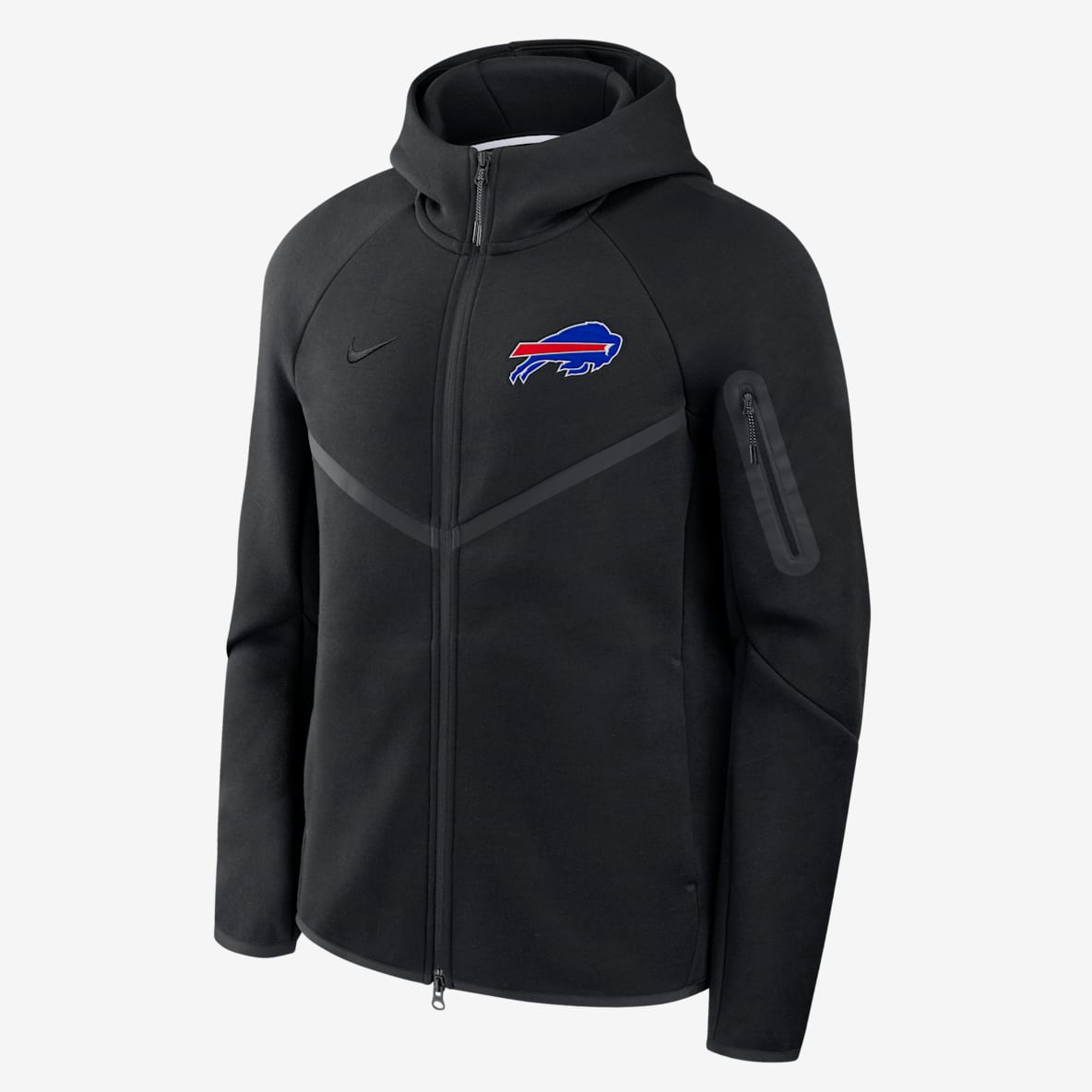 Buffalo Bills Tech Fleece Windrunner Buffalo Bills Tech Fleece Windrunner Men's Nike NFL Full-Zip Hooded Jacket