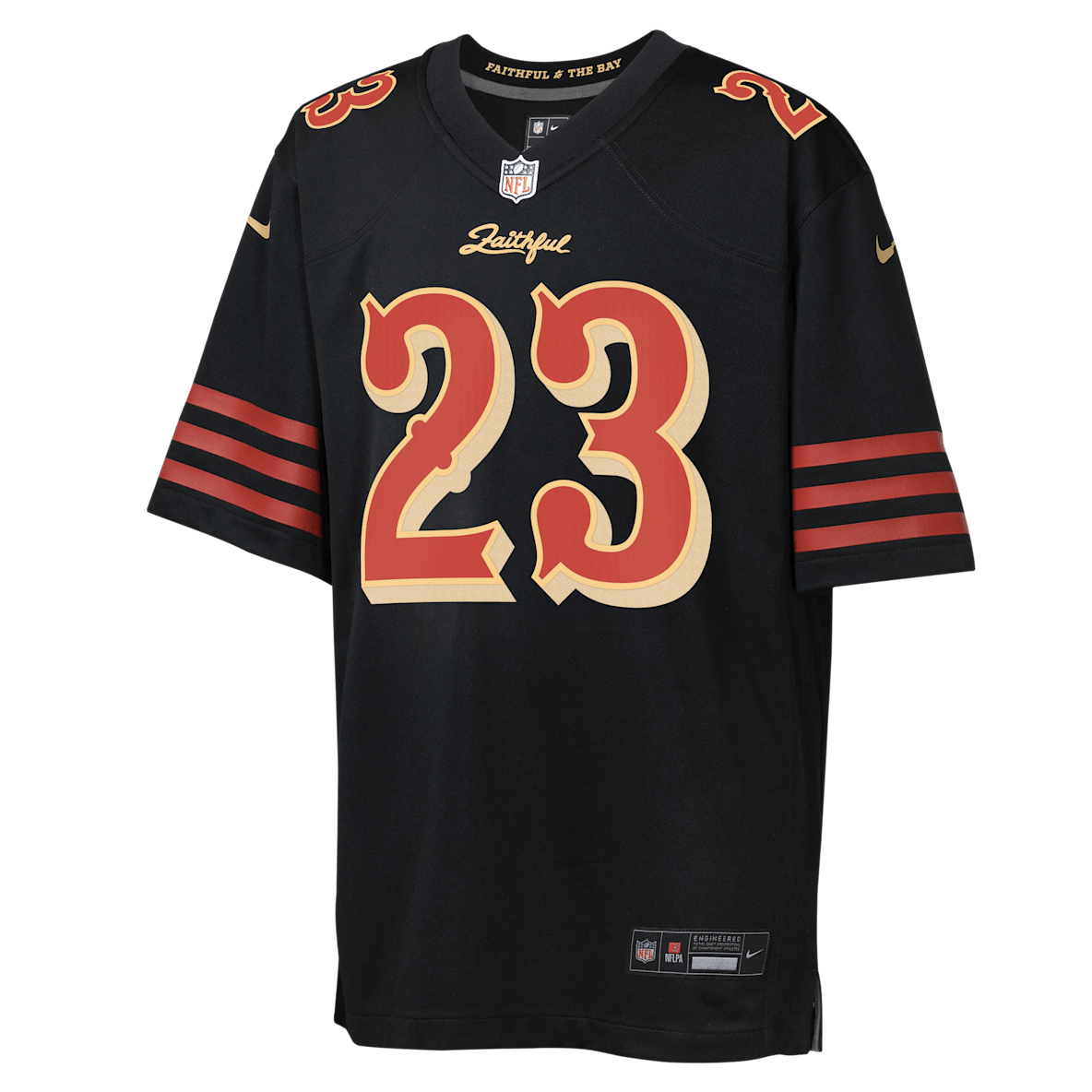 Christian McCaffrey San Francisco 49ers Rivalries Collection Christian McCaffrey San Francisco 49ers Rivalries Collection Big Kids' Nike NFL Game Jersey