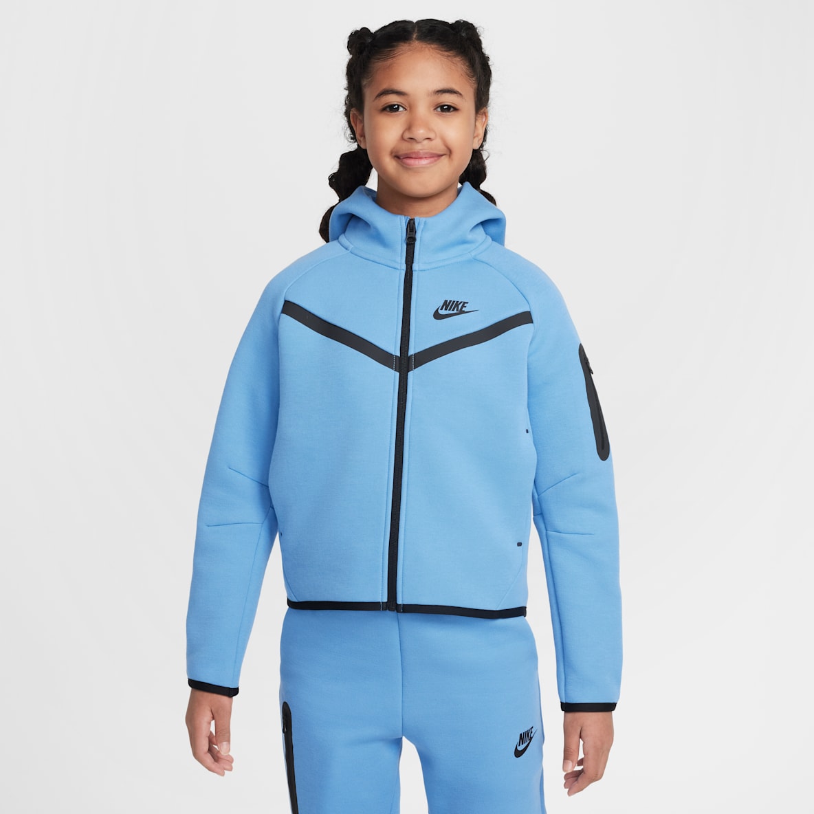 Nike Sportswear Tech Fleece Nike Sportswear Tech Fleece Hoodie met rits voor meisjes