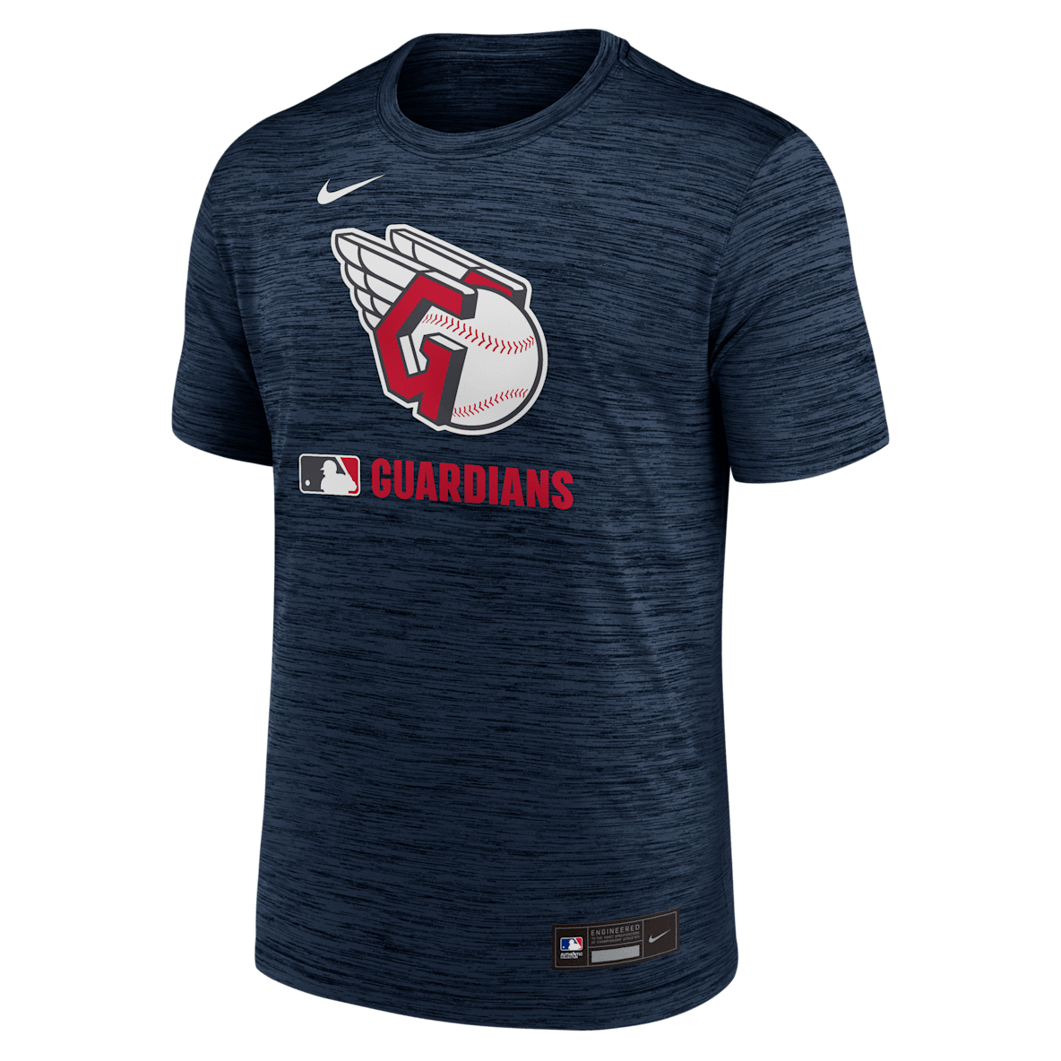 Cleveland Guardians Authentic Collection Velocity Cleveland Guardians Authentic Collection Velocity Playera Nike Dri-FIT de la MLB para hombre