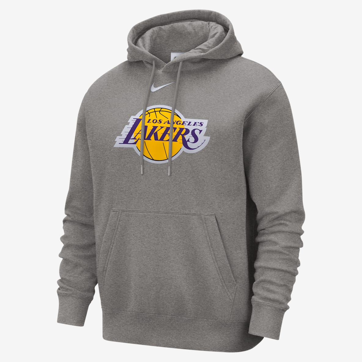 Los Angeles Lakers Club Los Angeles Lakers Club Nike NBA-hættetrøje til mænd