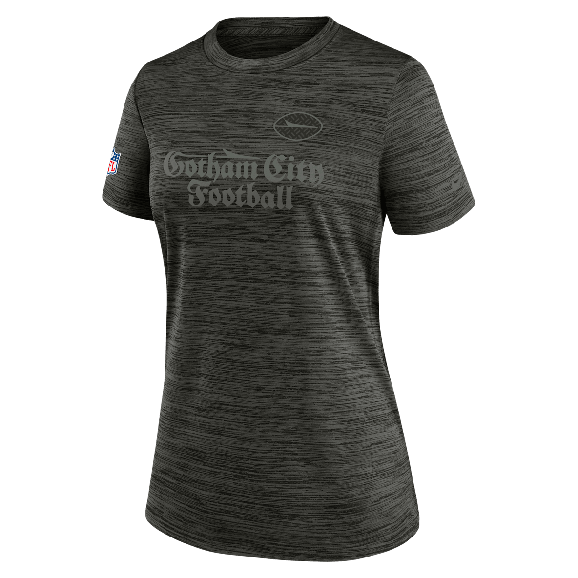 New York Jets Rivalries Collection Sideline Velocity New York Jets Rivalries Collection Sideline Velocity Playera Nike Dri-FIT de la NFL para mujer