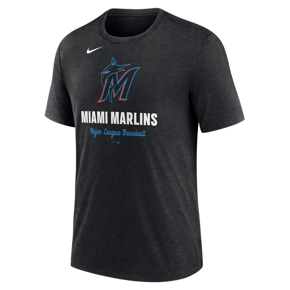Miami Marlins Logo Miami Marlins Logo Men's Nike MLB T-Shirt