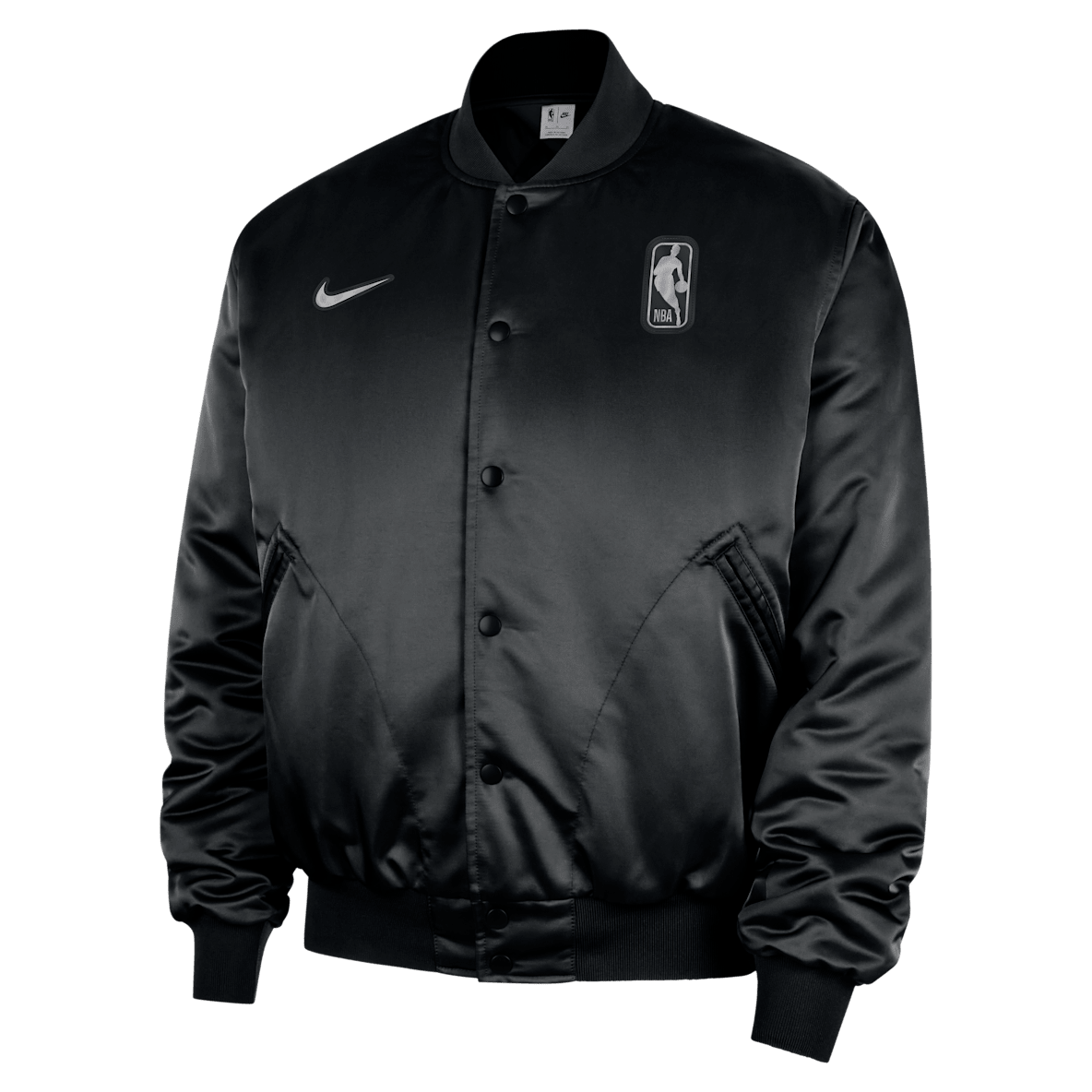 Team 31 Men's Nike NBA Full Press-Stud Bomber Jacket