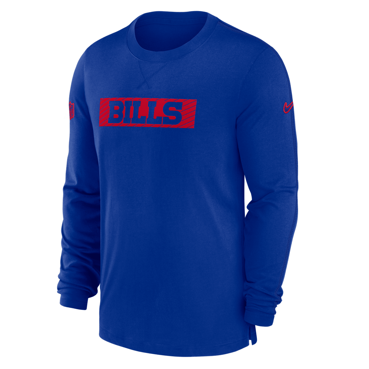Buffalo Bills Sideline Player Team Issue Buffalo Bills Sideline Player Team Issue Men’s Nike Dri-FIT Long-Sleeve Top