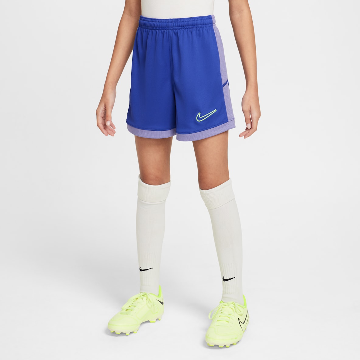 Nike Academy Nike Academy Shorts de fútbol de 10 cm Dri-FIT para niños talla grande