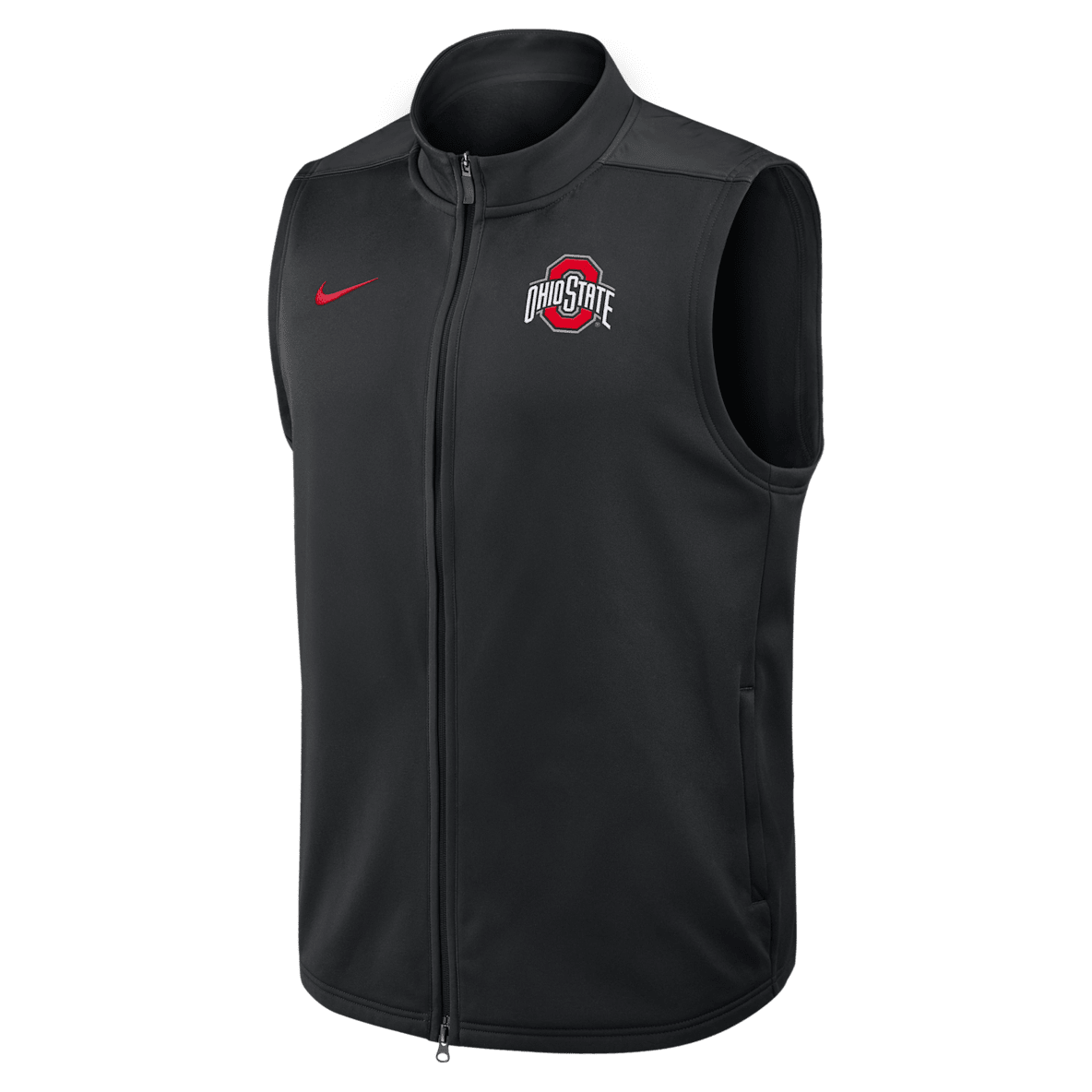 Ohio State Victory Ohio State Victory Men's Nike Therma-FIT College Full-Zip Vest