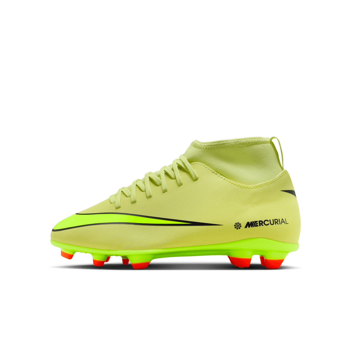 Nike Jr. Mercurial Superfly 10 Club Nike Jr. Mercurial Superfly 10 Club รองเท้าสตั๊ดฟุตบอลหุ้มข้อสูงเด็กเล็ก/เด็กโตสำหรับหลายพื้นผิว