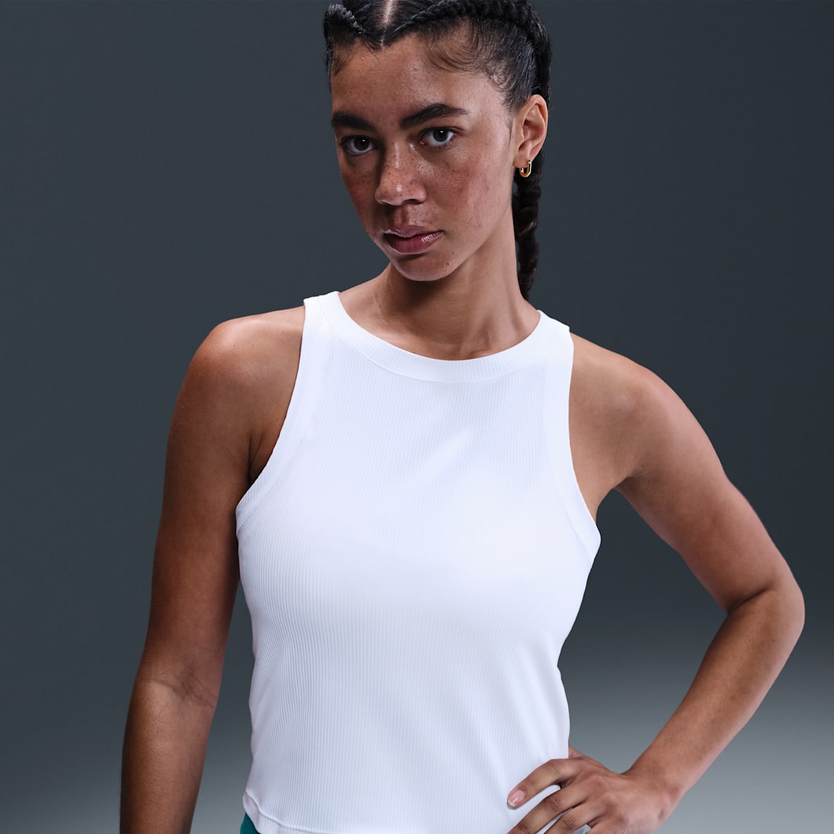 Nike Zenvy Rib Women's Dri-FIT Tank Top