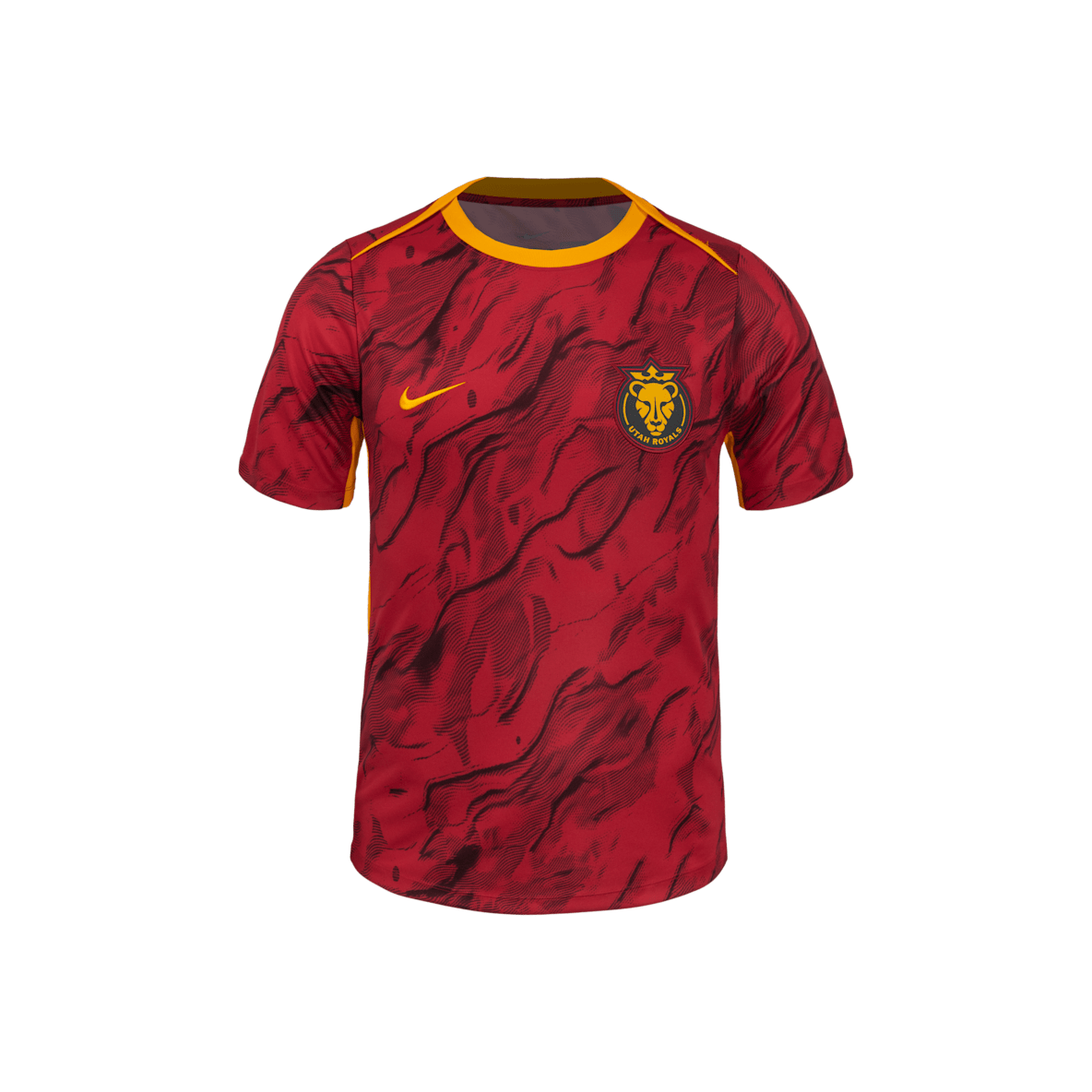 Utah Royals FC 2025 Utah Royals FC 2025 Men's Nike NWSL Short-Sleeve Pre-Match Top