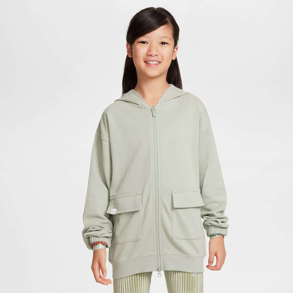 Nike Sportswear Nike Sportswear Girls' Dri-FIT Oversized Fleece Hoodie