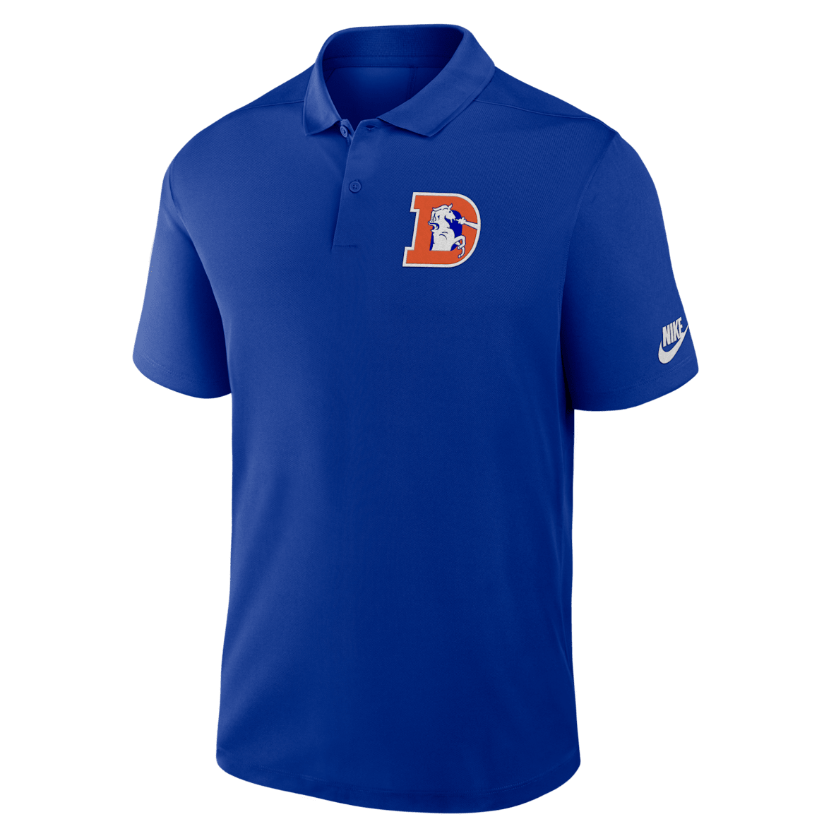 Denver Broncos Rewind Victory Denver Broncos Rewind Victory Men's Nike Dri-FIT NFL Polo