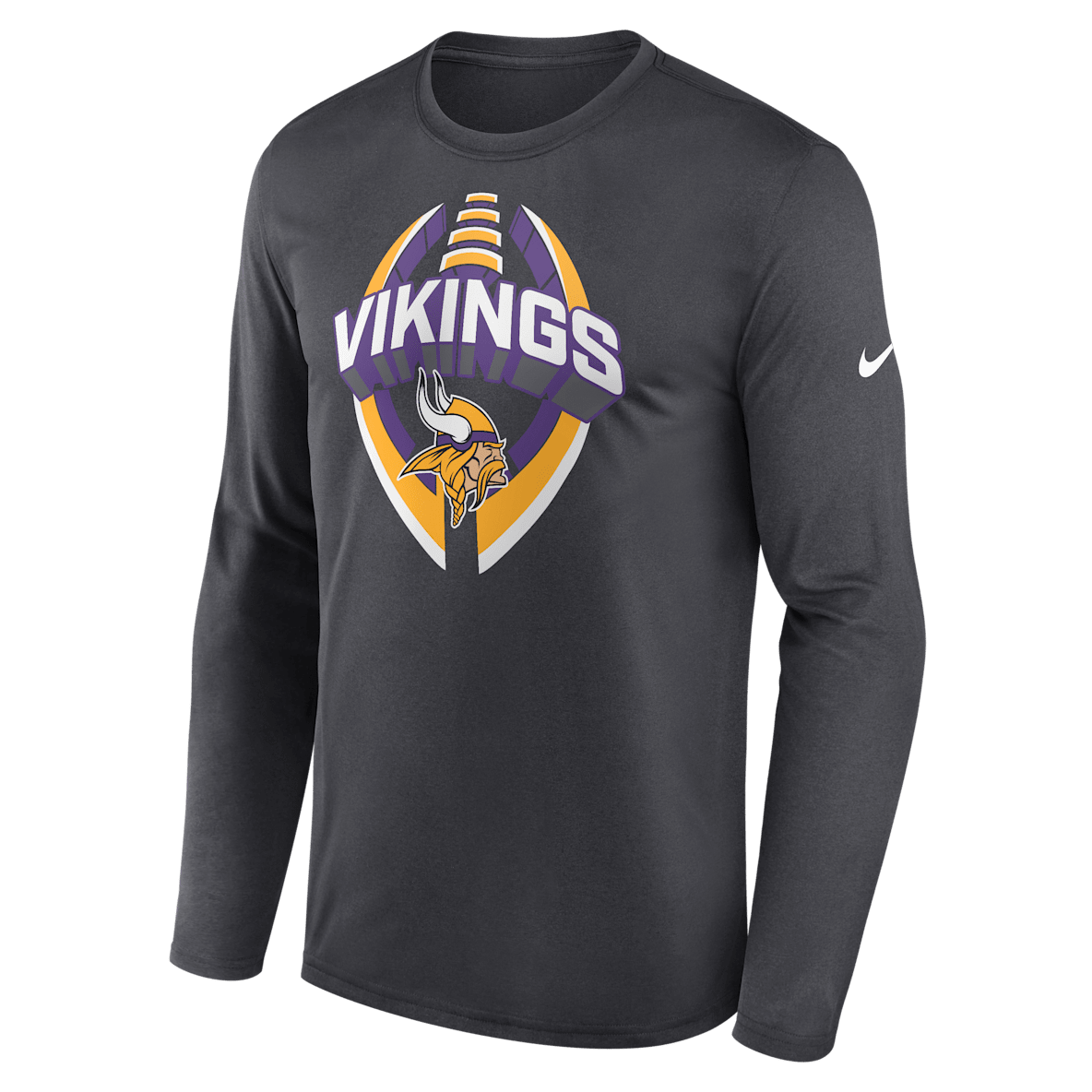 Minnesota Vikings Legend Icon Men's Nike Dri-FIT NFL Long-Sleeve T-Shirt