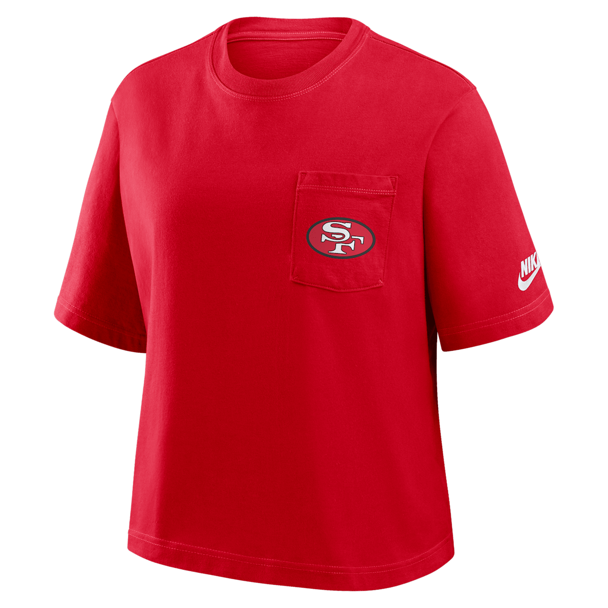 San Francisco 49ers Rewind Pocket Boxy San Francisco 49ers Rewind Pocket Boxy Women's Nike NFL T-Shirt