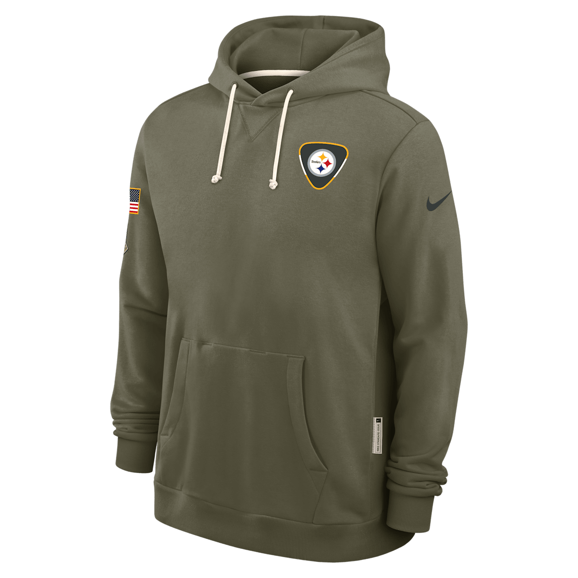 Pittsburgh Steelers Salute to Service Sideline Dominant Force Pittsburgh Steelers Salute to Service Sideline Dominant Force Men's Nike Dri-FIT NFL Pullover Hoodie