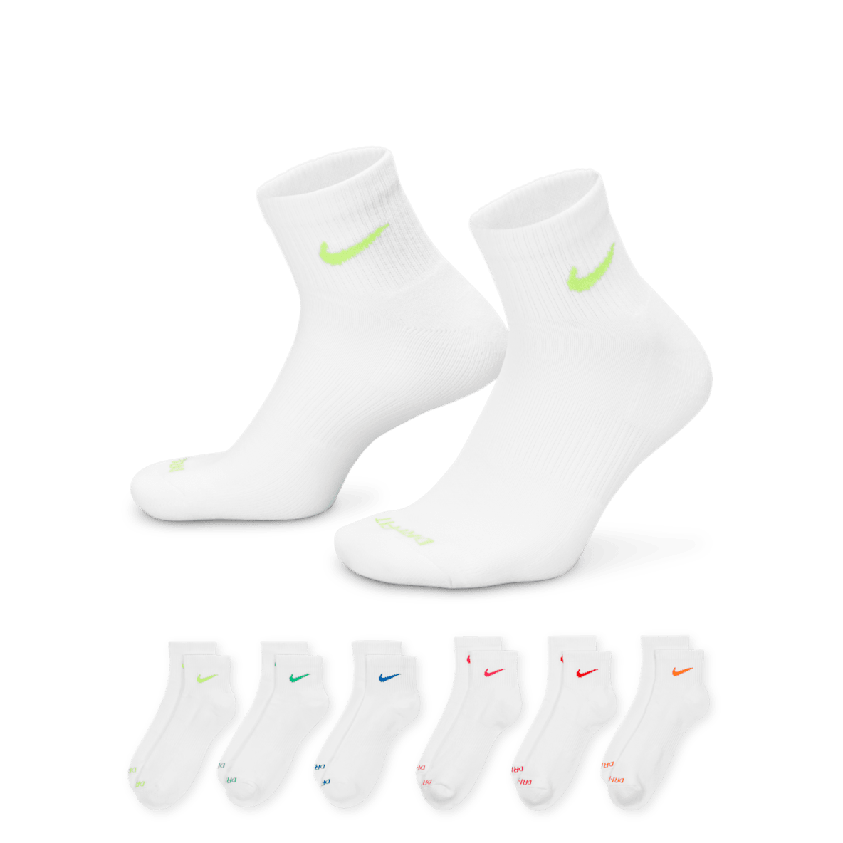 Nike Everyday Plus Cushioned Nike Everyday Plus Cushioned Training Ankle Socks (6 Pairs)