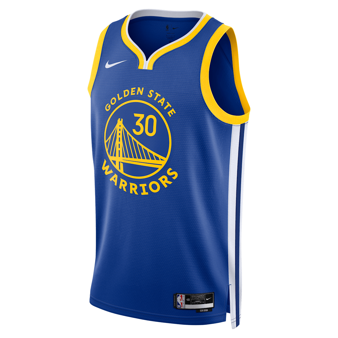 Golden State Warriors Icon Edition Golden State Warriors Icon Edition Nike Dri-FIT NBA Swingman Jersey för män