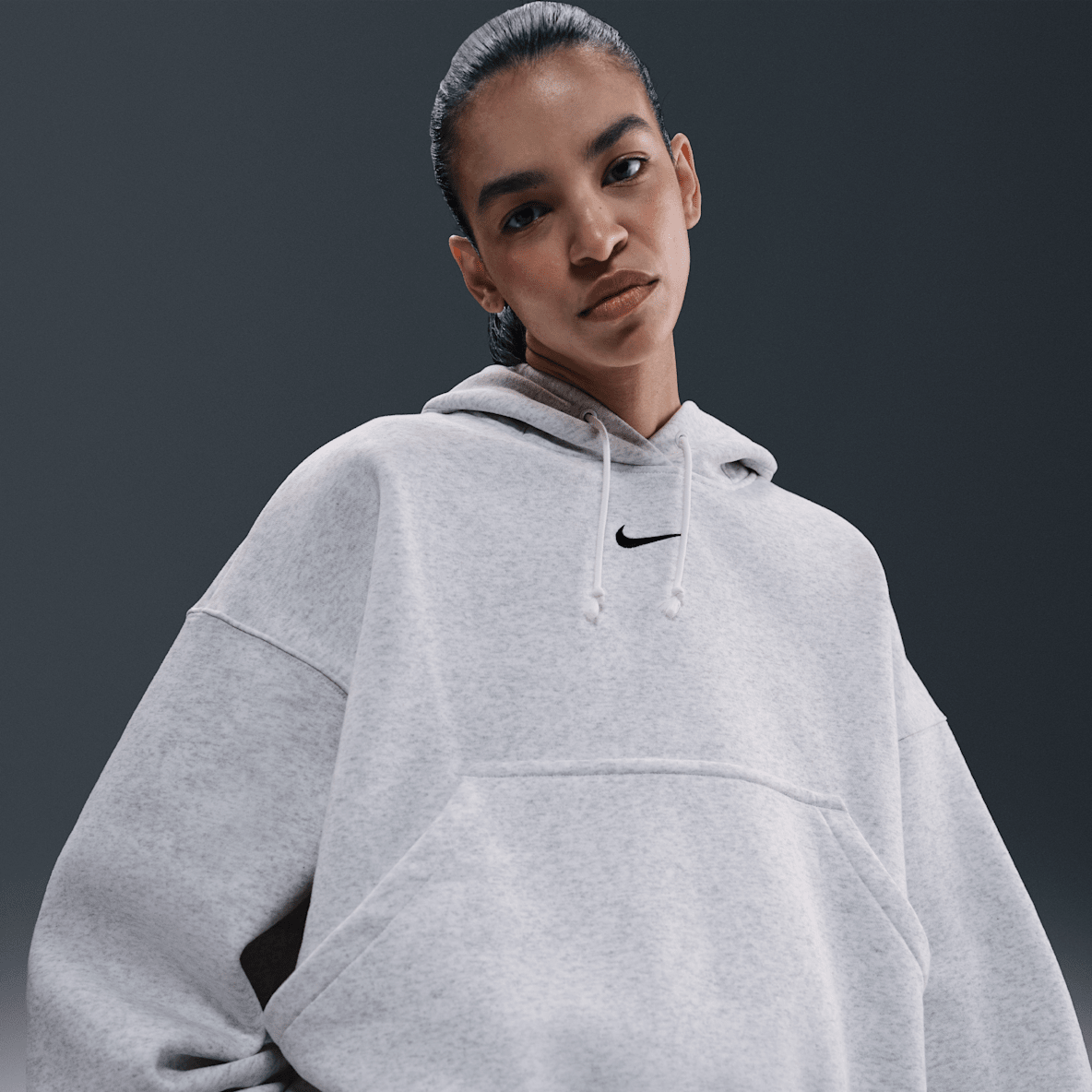 Nike Sportswear Phoenix Fleece Nike Sportswear Phoenix Fleece Sudadera con gorro sin cierre over-oversized para mujer