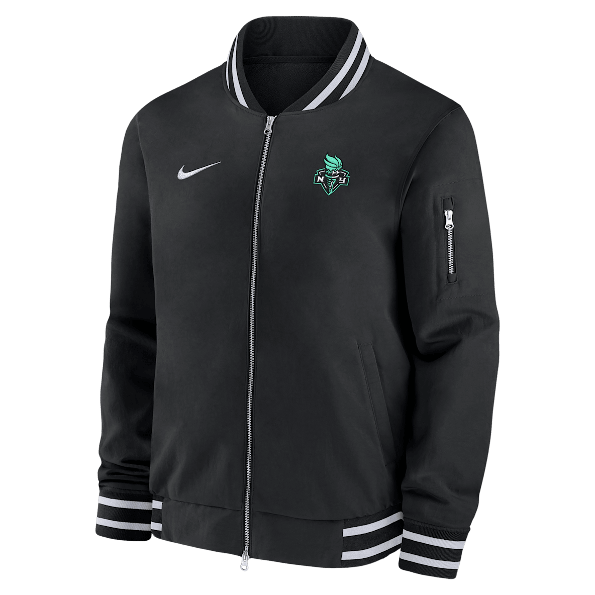 New York Liberty New York Liberty Chamarra bomber Nike de la WNBA para hombre