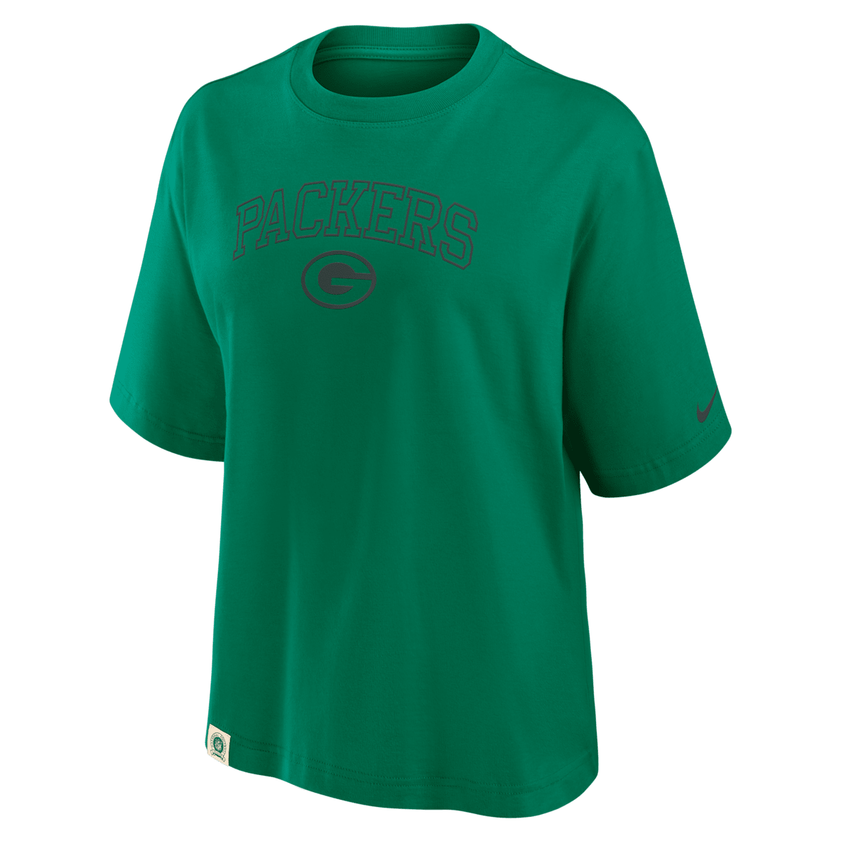Green Bay Packers Arch Boxy Green Bay Packers Arch Boxy Women's Nike NFL T-Shirt