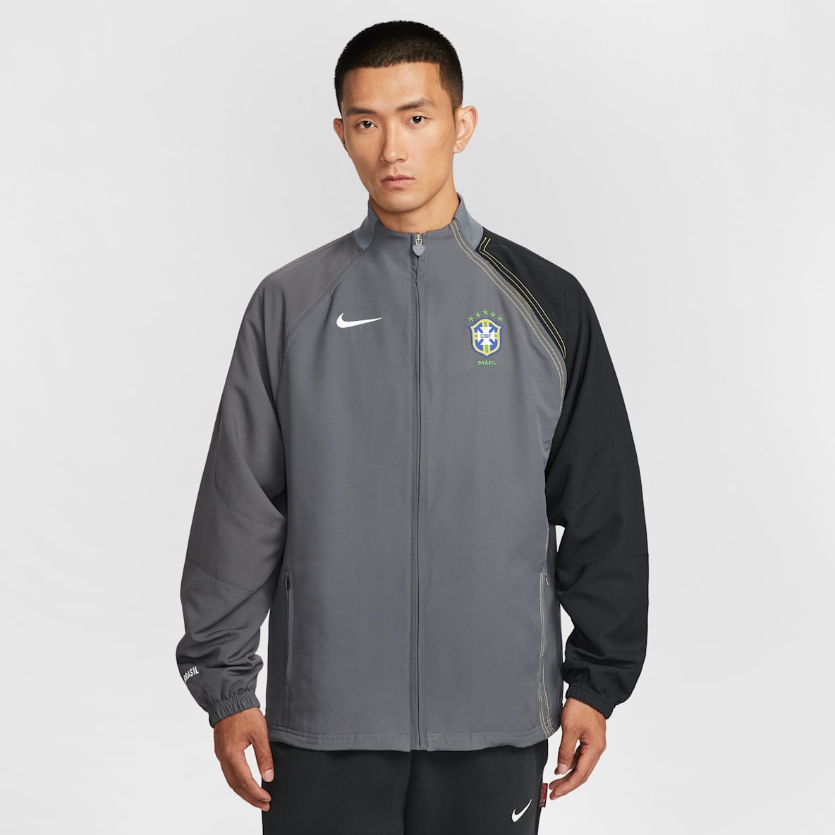 Brazil 2004 Total90 Reissue Brazil 2004 Total90 Reissue Men's Nike Football Replica Tracksuit Jacket