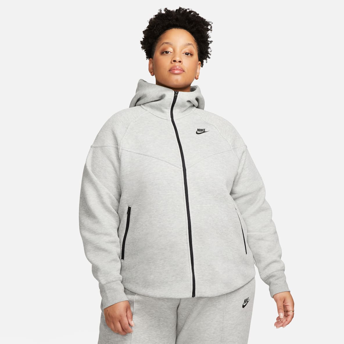 Nike Sportswear Tech Fleece Windrunner Nike Sportswear Tech Fleece Windrunner Women's Full-Zip Hoodie (Plus Size)
