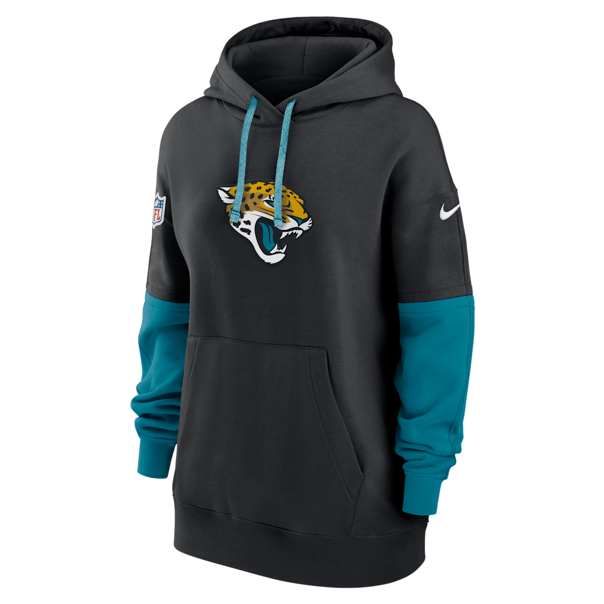 Jacksonville Jaguars Sideline Essential Jacksonville Jaguars Sideline Essential Women's Nike NFL Pullover Hoodie