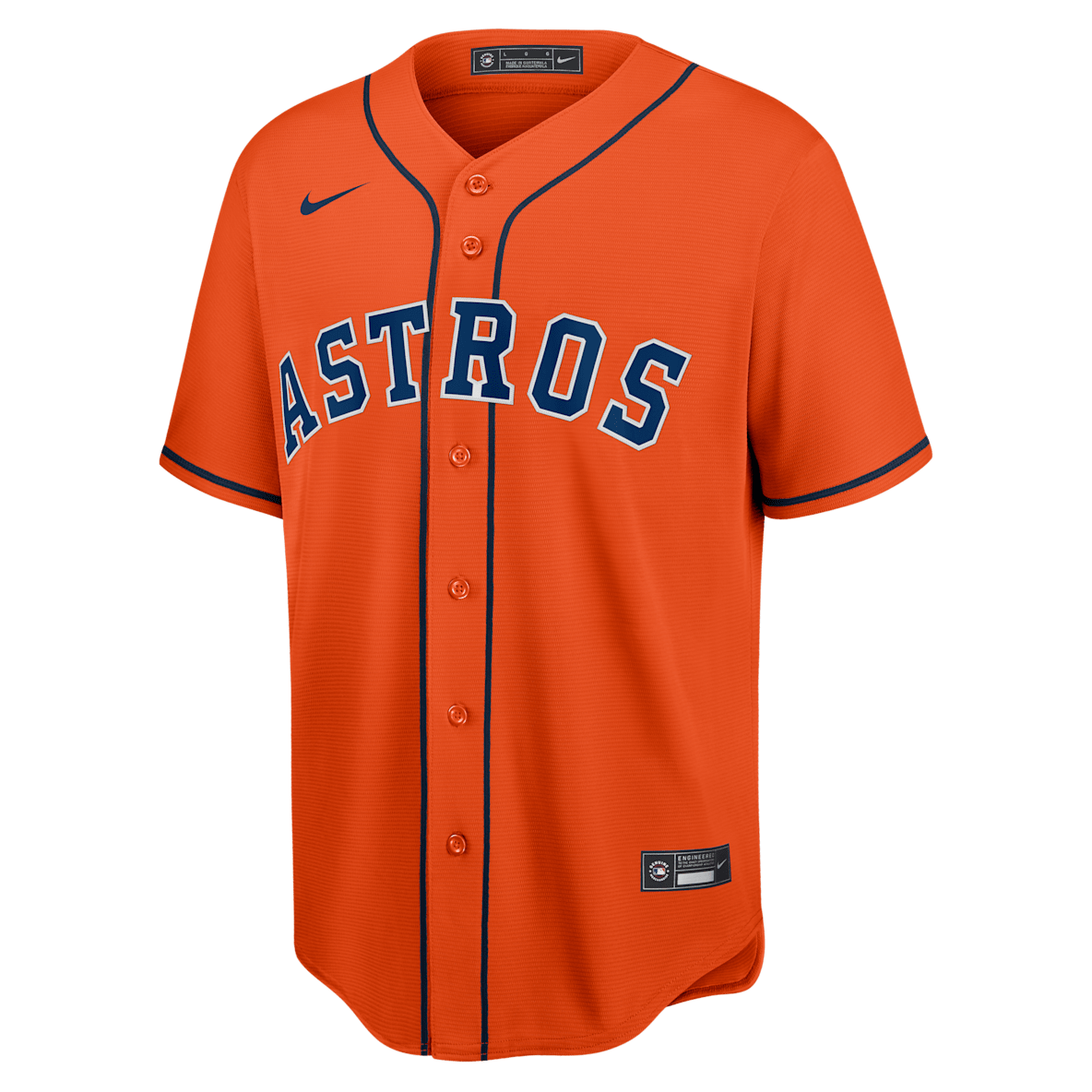 MLB Houston Astros (Yordan Alvarez) MLB Houston Astros (Yordan Alvarez) Men's Replica Baseball Jersey