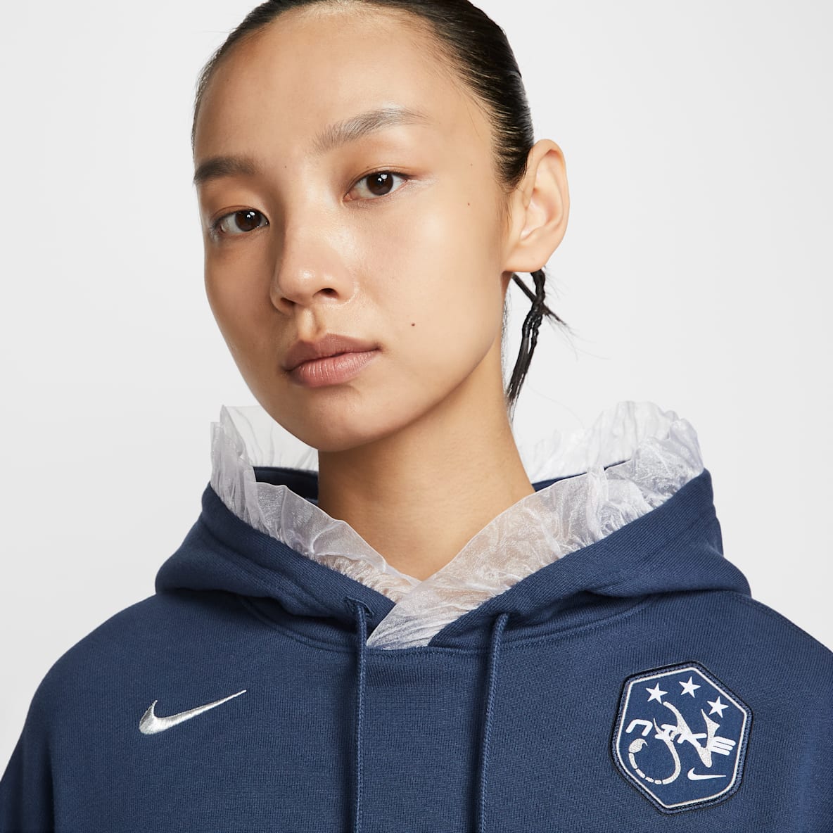 Nike Sportswear Nike Sportswear Women's Oversized Cropped French Terry Pullover Hoodie